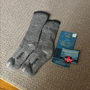 WIGWARM Merino Comfort Hiker SoCKS SIZE MD. Outdoor socks